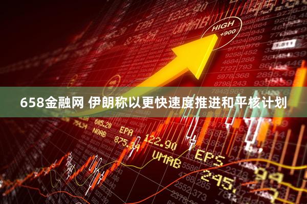 658金融网 伊朗称以更快速度推进和平核计划