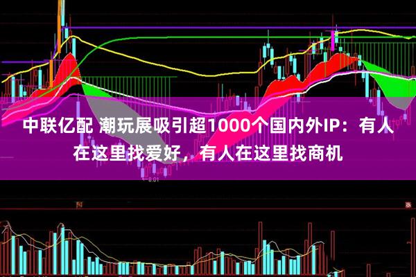 中联亿配 潮玩展吸引超1000个国内外IP：有人在这里找爱好，有人在这里找商机